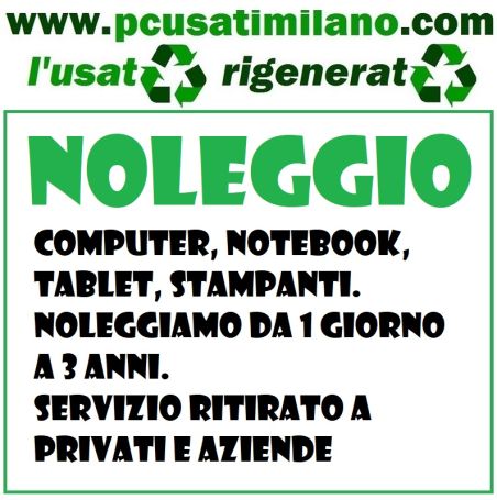 Noleggio computer, prodotti informatici