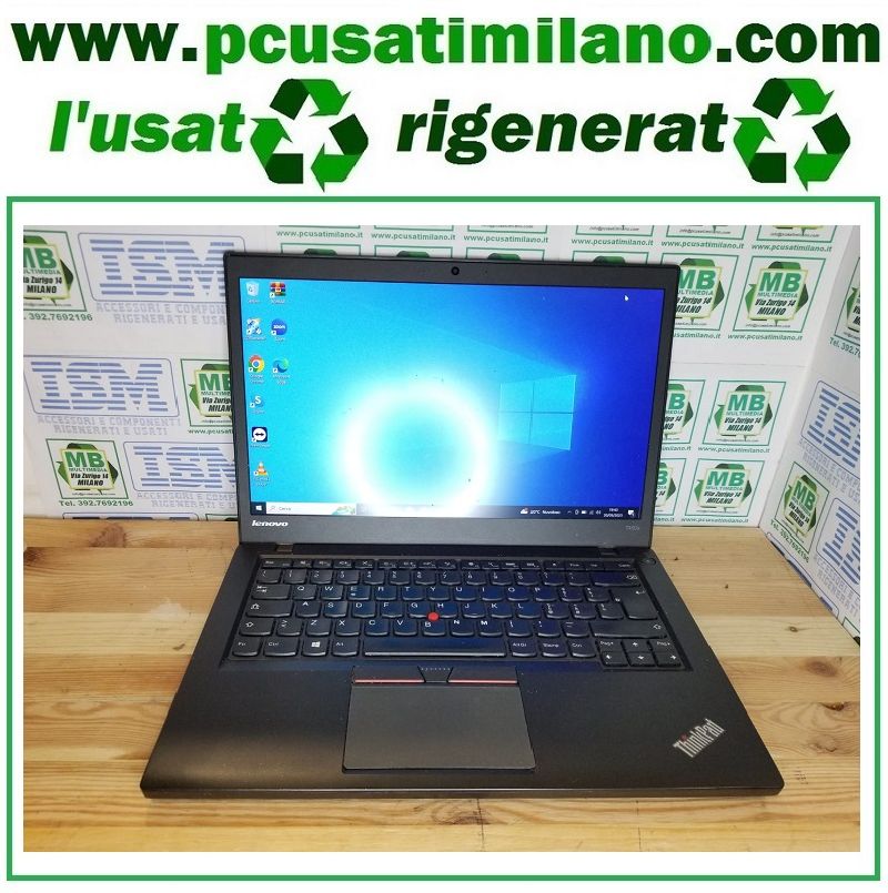 Lenovo Thinkpad T450S - Intel Core i5-5300U - Ram 8GB - SSD 120GB - 14" - W10 PRO