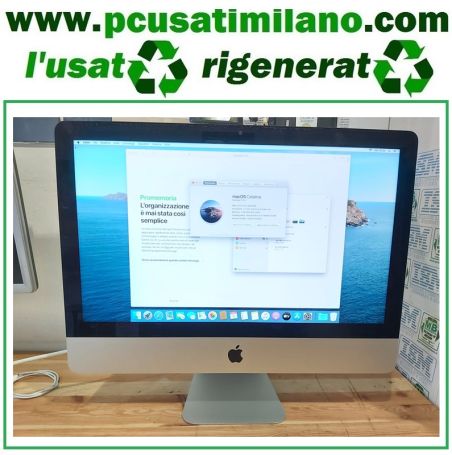 iMAC A1418 (Late 2012) Intel Core i5 2.70GHZ - Ram 8GB - SSD 250GB - 21.5" - Catalina 10.15.7